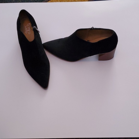 Franco Sarto black suede booties - Picture 2 of 5